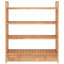 8 Pair Solid Wood Shoe Rack
