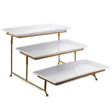 Gibson Elite Gracious Dining 3-Tiered Stand