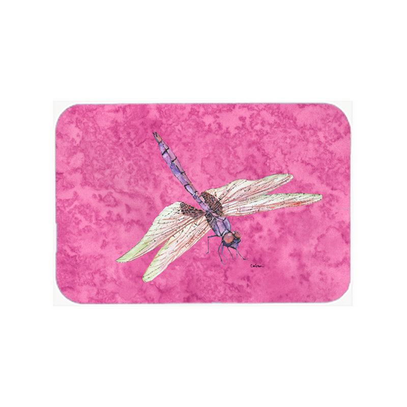August Grove® Dragonfly Rectangle Glass Cutting Board