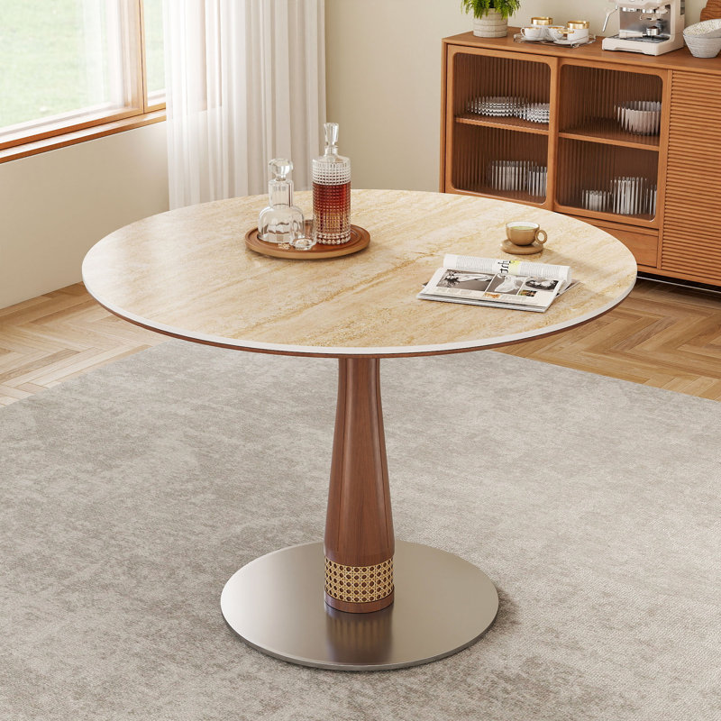 Round Sintered Stone Dining Table