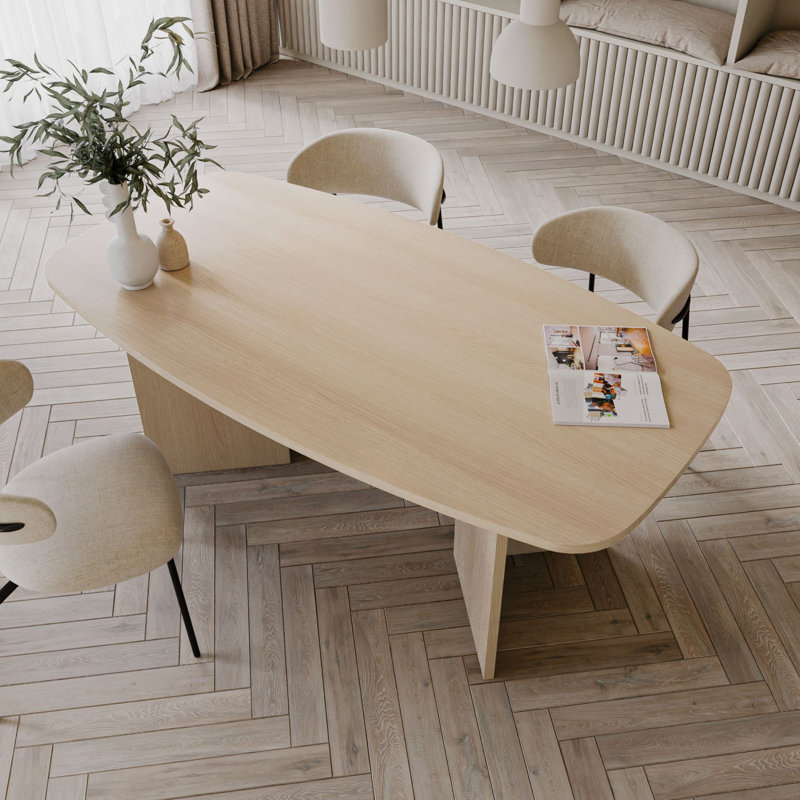 Dining Table, Beige