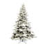 Sapin de Noël artificiel vert et blanc Acree-2133590755