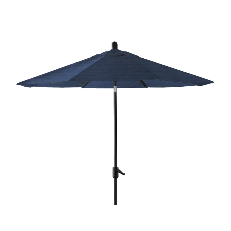 Parasol extérieur en polyester 104 po Natalie, Saphir noir, Marine