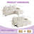 84'' Pull-Out Sofa Bed With Storage Chaise And Side Pockets-354405630