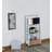 Commodious Kitchen Shelf On Casters, White-399373123