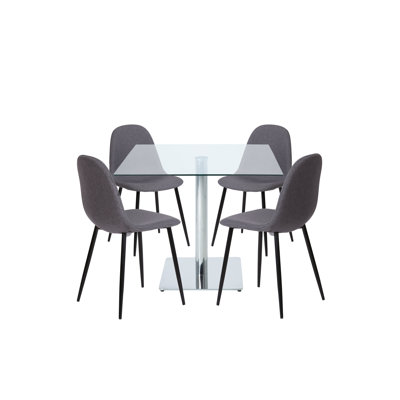 Calandra 4 - Person Dining Set