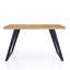 Agra Metal Base Dining Table-68553390