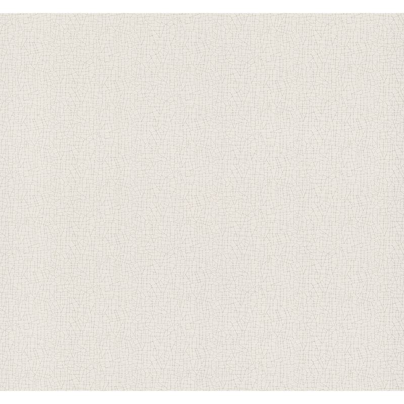Abstract Vinyl Wallpaper Roll, White Wash