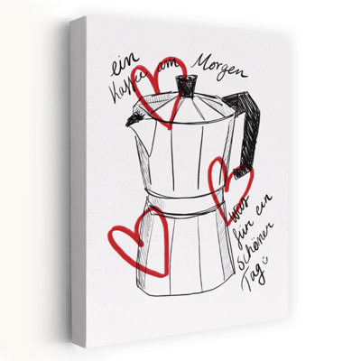 Morning Brew by Athene Fritsch - Wrapped Canvas Print