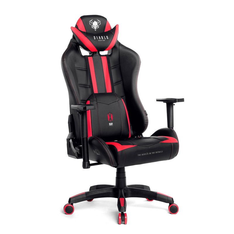 Executive Chair, Black, Black/Red