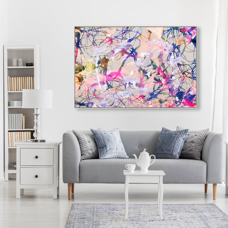 Jungle Walk Print by Oliver Gal, 31"H x 46"W, Canvas