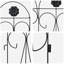 55.5cm H x 305.5cm W Steel Hardware-123601027