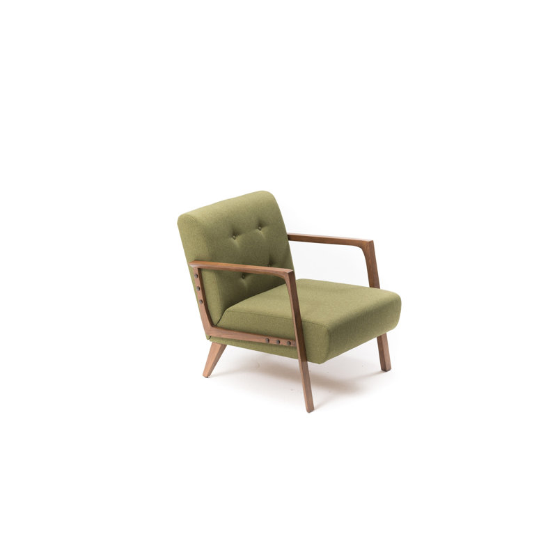 Sigel Upholstered Armchair, Green