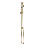 Square And Round Slidebar Kit With Integrated Water Outlet And Multifunction Hand Shower Chrome