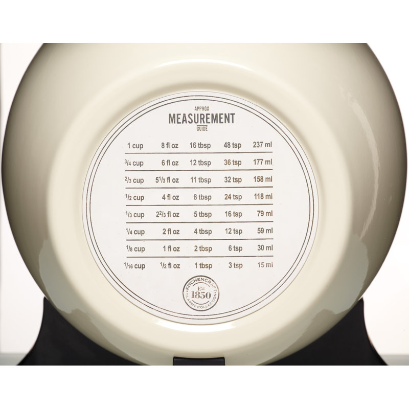 Classic Collection Mechanical Kitchen Scale, Cream