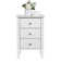 3 Drawer Modern Bedside Table, Bedroom Storage Cabinet