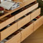 Armoire de rangement simple à bijoux avec tiroir