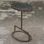 Jessenia Stone Pedestal End Table