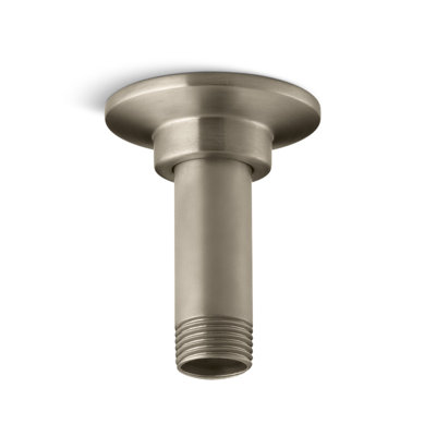Mastershower Straight Ceiling-Mount Showerarm and Flange