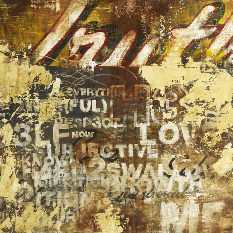 Truth Is Subjective by Rodney White - Wrapped Canvas Print, 91 cm H x 91 cm W x 4 cm D