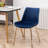 Jesamine Velvet Upholstery Dining Chair-1119799425