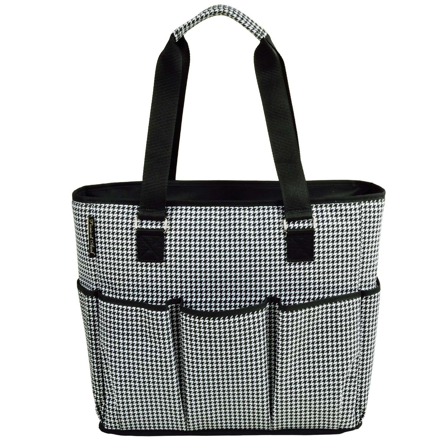 Picnic At Ascot Picnic Tote Bag Cooler in Houndstooth & Reviews Wayfair