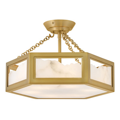 Fredrick Ramond Veleta Medium Semi Flush Mount