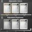 Aleander Rectangle Wall Mirror Set-1153988165