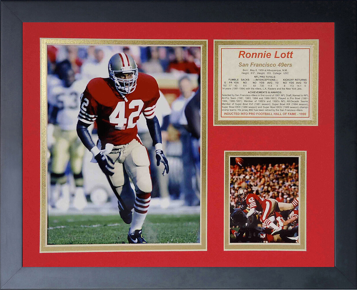 Ronnie lott hot sale memorabilia