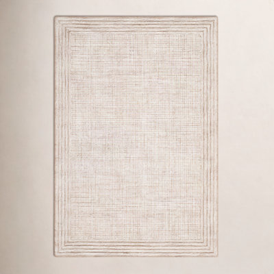 Hand-Tufted Geometric Room Rug