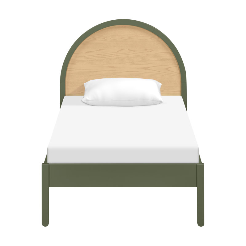 Moab Twin Bed, Twin, Olive/Ash