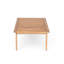 Ensemble de conversation d'extérieur 2 pièces en bois d'acacia et corde