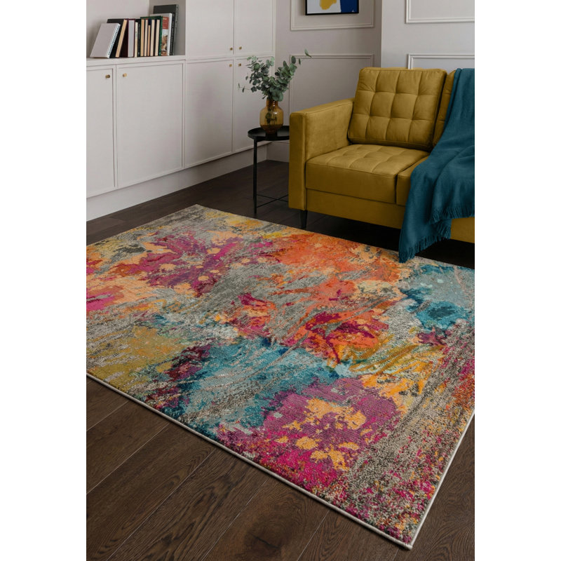 Aalin Abstract Area Rug, Rectangle 160 x 230cm