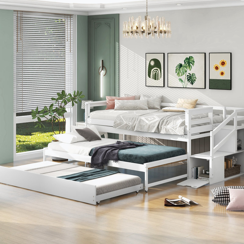 Lit de jour simple avec couchette Trevorton
