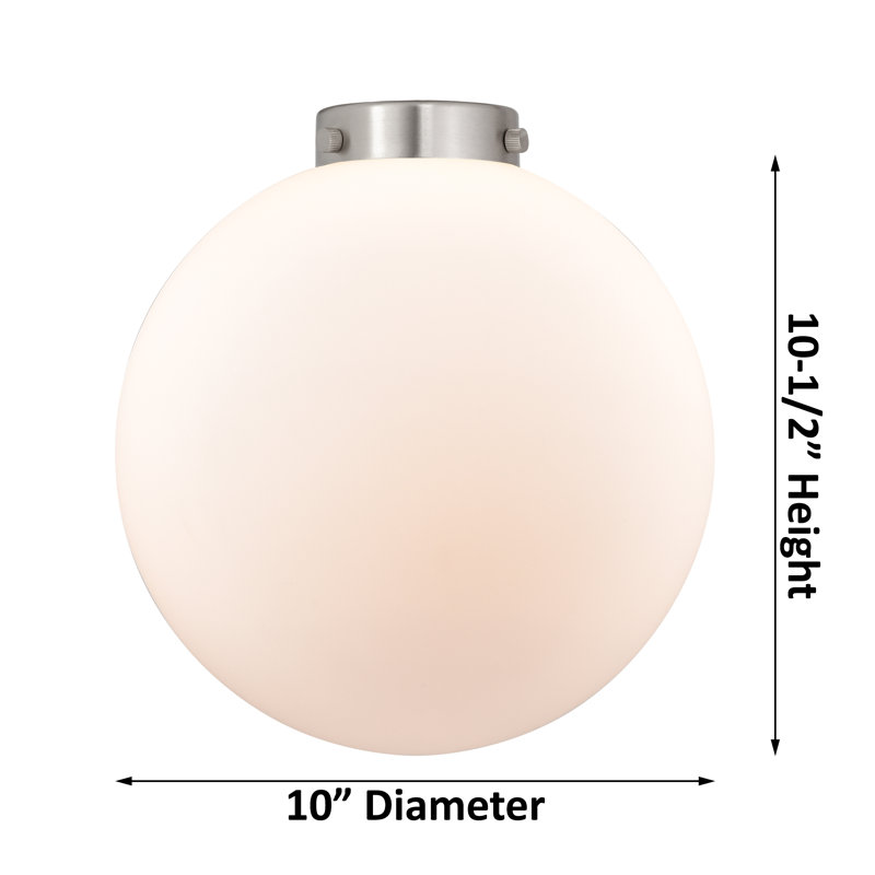 Nouveau - Mini-luminaire suspendu à tige 1 lumière 10 po Alfonsa - ampoule non incluse, Cuivre antique, Grainé