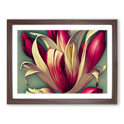 Shining Flowers - Single Picture Frame Print