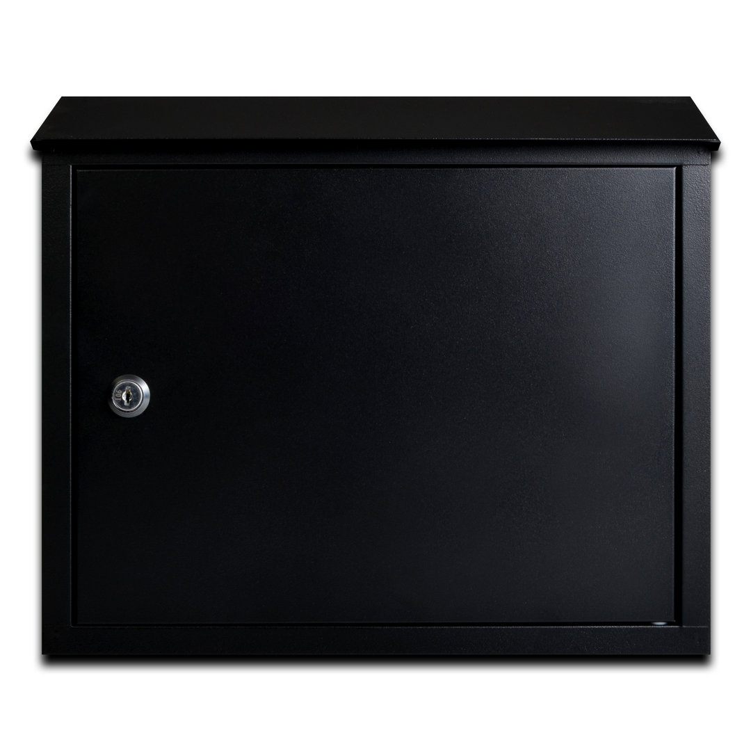 Harshad 37 cm x 37 cm Steel Wall Mounted Letter Box