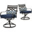 Elmfield 10 - Person Metal Patio Dining Set with Rectangular Table , Cushions Included-1922098615