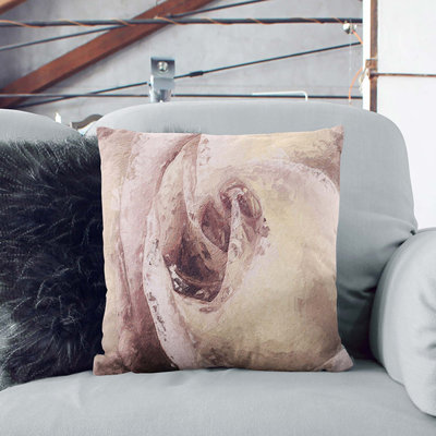 Abstract Square Throw Cushion