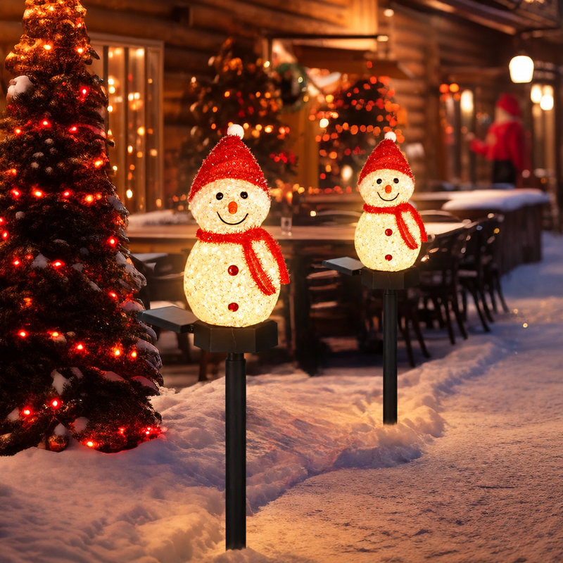 Décorations de Noël, lumières de paysage, lumières décoratives d'extérieur