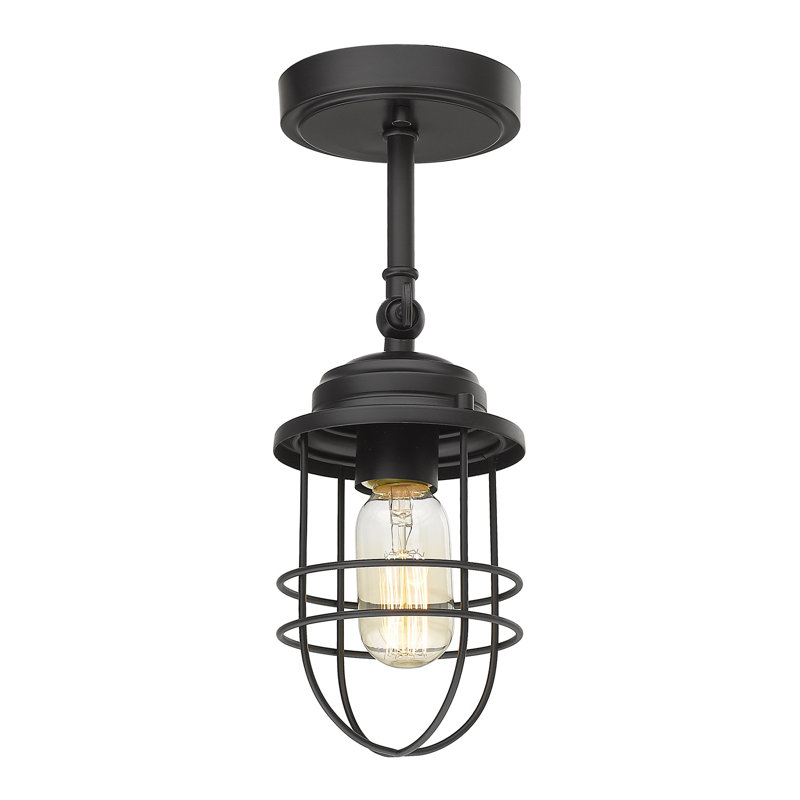 Lylah Steel Spotlight, Matte Black