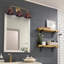 Meuble-lavabo 3 lumières Lesniak en laiton moderne-761119116