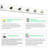 SOLFART 6 Lights Chrome Bathroom Light Fixtures Modern LED Bathroom Light Vanity Lights Over Mirror