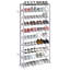 Range-chaussures avec 10 tablettes