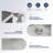 26" L x 18" W Undermount Kitchen Sink Single Bowl Sink 16 Gauge Stainless Steel Kitchen Sink