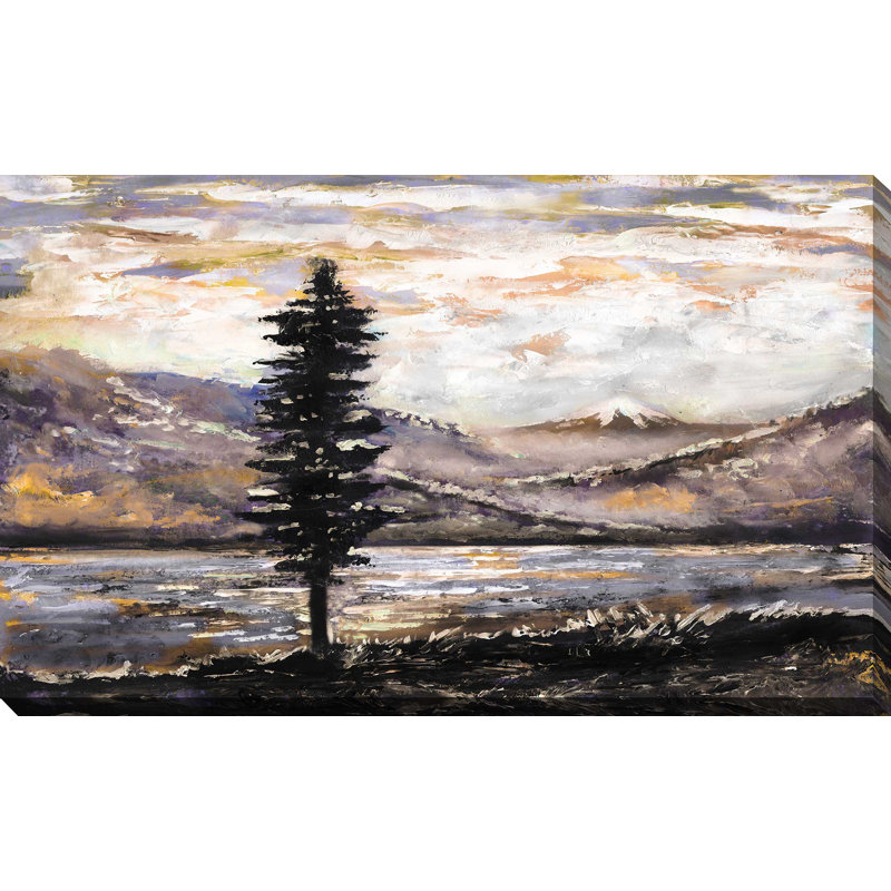 Pin solo - reproduction sur toile tendue, H 28 po x l 48 po x P 1,5 po