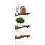 Quenten 3 Piece Triangle Bracket Shelf-12128077
