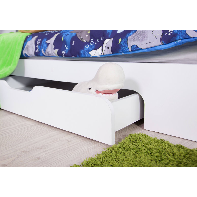 Alexanderplatz Bunk Bed with Storage Included with Built-in Ladder Included