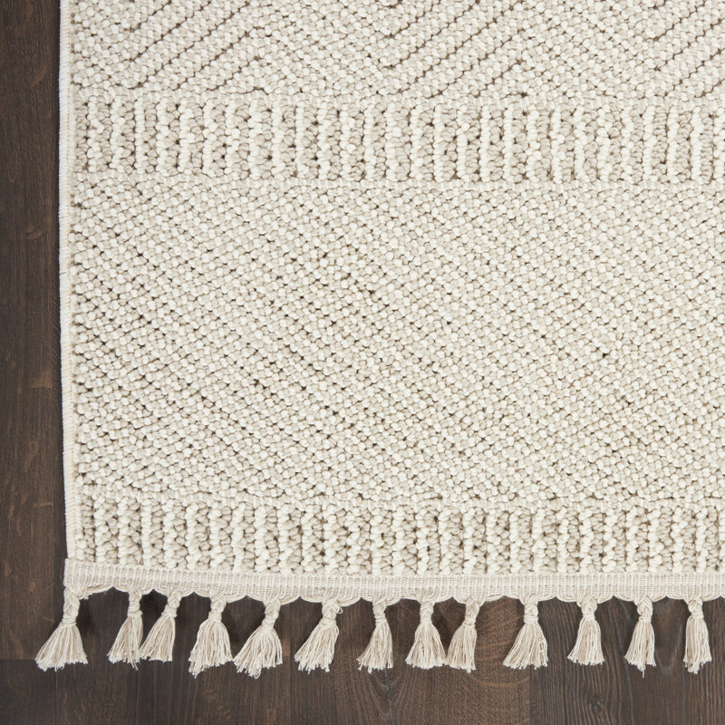 Aicha Striped Indoor Rug, Rectangle 4' x 6'2"