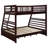 Inara 2-drawer Wood Twin Over Full Bunk Bed Cappuccino-20435215